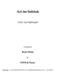 Ari Im Sokhak SATB choral sheet music cover